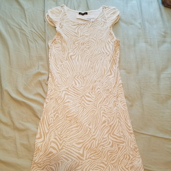 Adrienne Vittadini Zebra Print Sweater Dress. NWT Size Large. - Picture 1 of 3